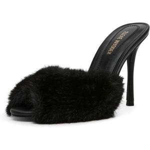 imageSteve Madden Womens Priya PumpBlack Fur