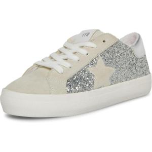 imageSteve Madden Womens Starling SneakerSilver Glitter