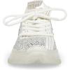 imageSteve Madden Womens Maxima SneakerWhite Multi Rhinestone