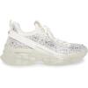 imageSteve Madden Womens Maxima SneakerWhite Multi Rhinestone