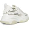 imageSteve Madden Womens Possession Platform SneakerWhite Rhinestone