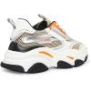 imageSteve Madden Womens Possession Platform SneakerWhiteGreyOrange