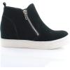 imageSteve Madden Womens Wedgie SneakerBlack Leather