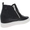 imageSteve Madden Womens Wedgie SneakerBlack Perforated