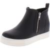 imageSteve Madden Womens Wedgie SneakerBlack Rubber