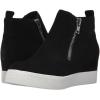 imageSteve Madden Womens Wedgie SneakerBlack Suede