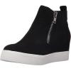 imageSteve Madden Womens Wedgie SneakerBlack Suede
