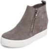 imageSteve Madden Womens Wedgie SneakerGrey Suede