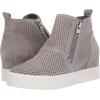 imageSteve Madden Womens Wedgie SneakerLight Grey Suede