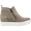 imageSteve Madden Womens Wedgie SneakerMushroom Suede