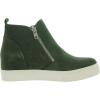 imageSteve Madden Womens Wedgie SneakerOlive Suede