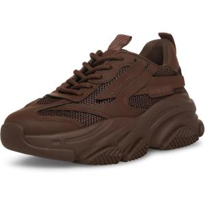 imageSteve Madden Womens Possession Platform SneakerDark Brown