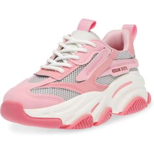 imageSteve Madden Womens Possession Platform SneakerPinkGrey