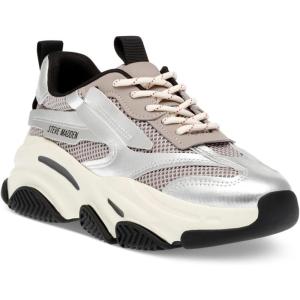 imageSteve Madden Womens Possession Platform SneakerSilver Multi