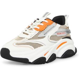 imageSteve Madden Womens Possession Platform SneakerWhiteGrey
