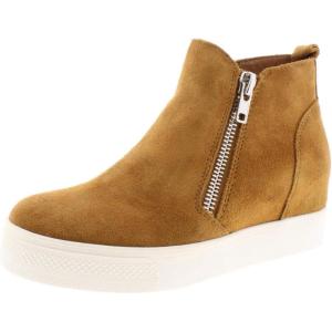 imageSteve Madden Womens Wedgie SneakerChestnut Suede