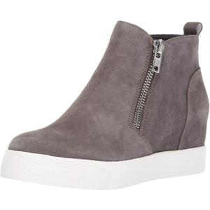 imageSteve Madden Womens Wedgie SneakerGrey Suede