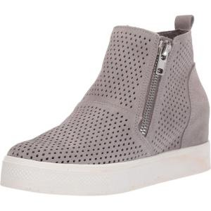 imageSteve Madden Womens Wedgie SneakerLight Grey Suede