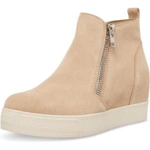 imageSteve Madden Womens Wedgie SneakerTan Suede