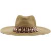 imageSteve Madden Womens Knox Fedora Natural Multi