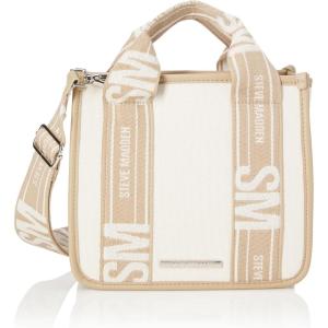 imageSteve Madden Webber Canvas SatchelCreamNatural