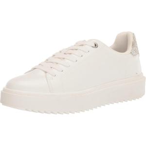 imageSteve Madden Womens Charlie Platform SneakerWhite Rhinestone