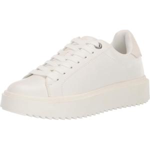 imageSteve Madden Womens Charlie Platform SneakerWhite Suede