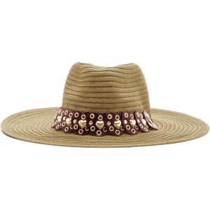 imageSteve Madden Womens Knox Fedora Natural Multi