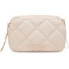 imageSteve Madden Bdaisy Quilted Double Zip Crossbody Ivory