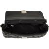 imageSteve Madden Carla Mixed Quilt Flap CrossbodyBlack