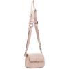 imageSteve Madden Carla Mixed Quilt Flap CrossbodyLight Pink