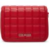 imageSteve Madden Carla Mixed Quilt Flap CrossbodyRed