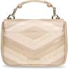 imageSteve Madden Mojo Patchwork Tope Handle CrossbodyBoneGold