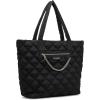 imageSteve Madden Tonya Quilted Nylon Tote Black