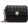 imageSteve Madden Carla Mixed Quilt Flap CrossbodyBlack