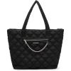 imageSteve Madden Tonya Quilted Nylon Tote Black