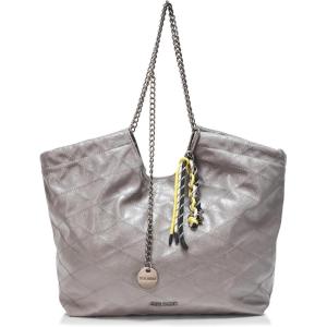 imageSteve Madden Bkenz Patent Quilted ToteGravity Grey