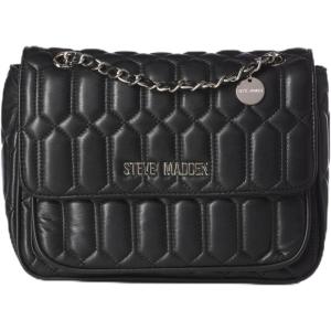 imageSteve Madden Bniles Quilted Flap CrossbodyBlack