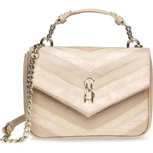 imageSteve Madden Mojo Patchwork Tope Handle CrossbodyBoneGold