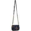 imageSteve Madden Daisi Denim Double Zip Crossbody Blue