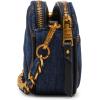 imageSteve Madden Daisi Denim Double Zip Crossbody Blue