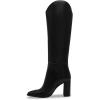 imageSteve Madden Womens Bixby Knee High BootBlack Leather
