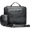imageSteve Madden Bevelyn Crinkle Patent Convertible Crossbody Bag Black