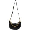 imageSteve Madden Bzina Moon Shaped Bag WChain Black