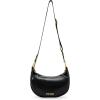 imageSteve Madden Bzina Moon Shaped Bag WChain Black