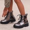 imageSteve Madden Girls Shoes Rockk Ankle BootMirror