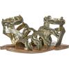 imageSteve Madden UnisexChild Delhi Flat SandalGold Leather