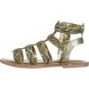 imageSteve Madden UnisexChild Delhi Flat SandalGold Leather