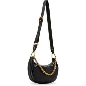 imageSteve Madden Bzina Moon Shaped Bag WChain Black