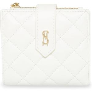 imageSteve Madden JEM Bifold Card Case White Gold